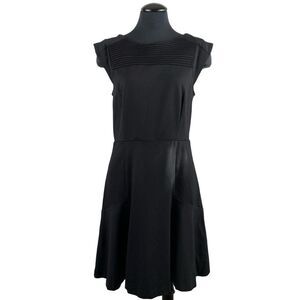 Banana‎ Republic Black Peplum Midi Dress - Women’s 8